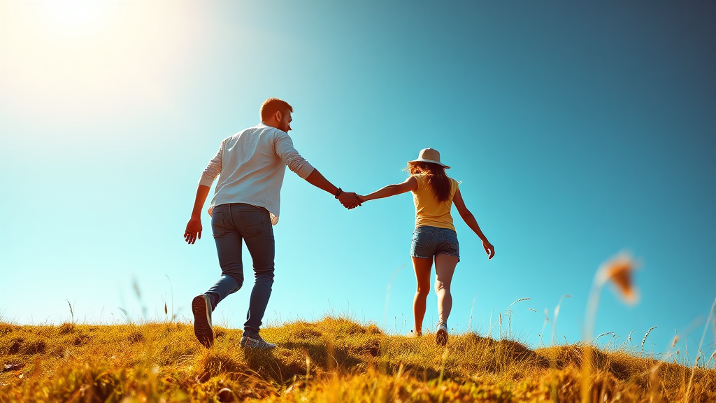 함께 성장하는 관계 (realistic 스타일)