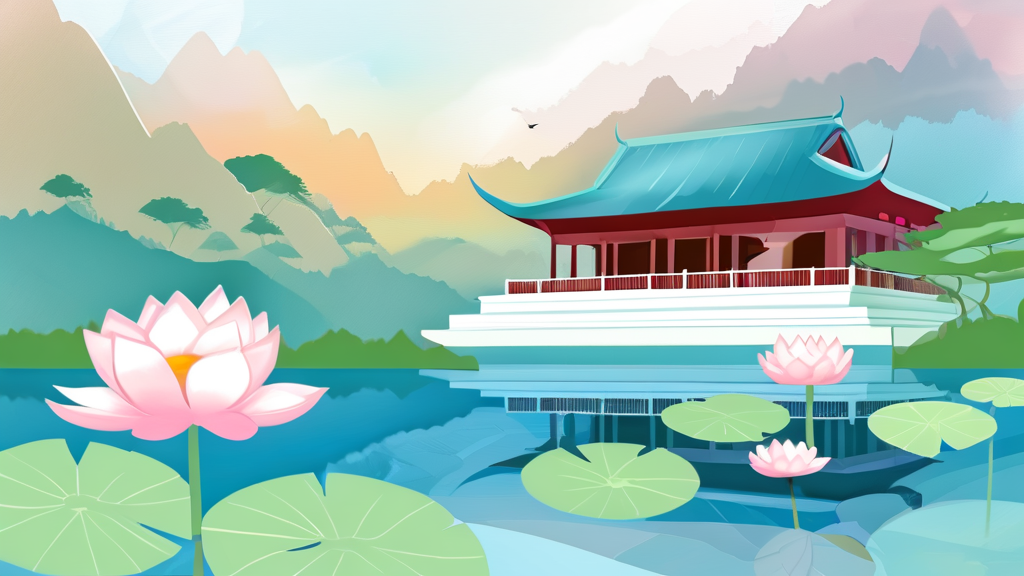 알찬 하루 완성! 두물머리 연계 추천 코스 5가지 (watercolor 스타일)