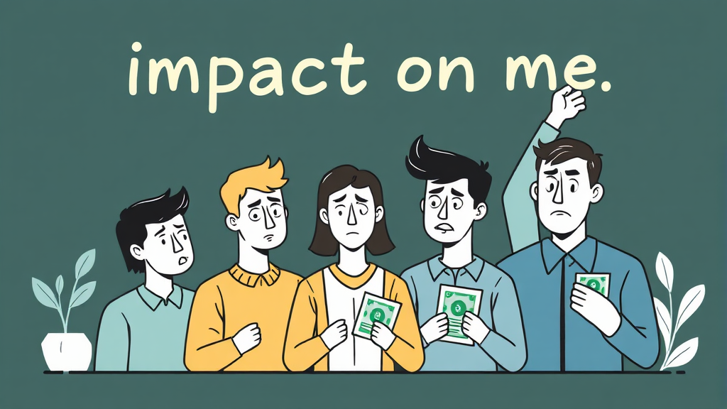 보험료 인상, 나에게 미치는 영향 (illustration 스타일)