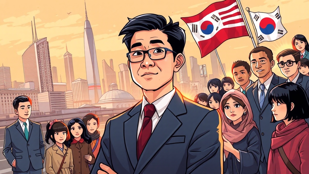 2025년, 한미 관계 변화는? (cartoon 스타일)