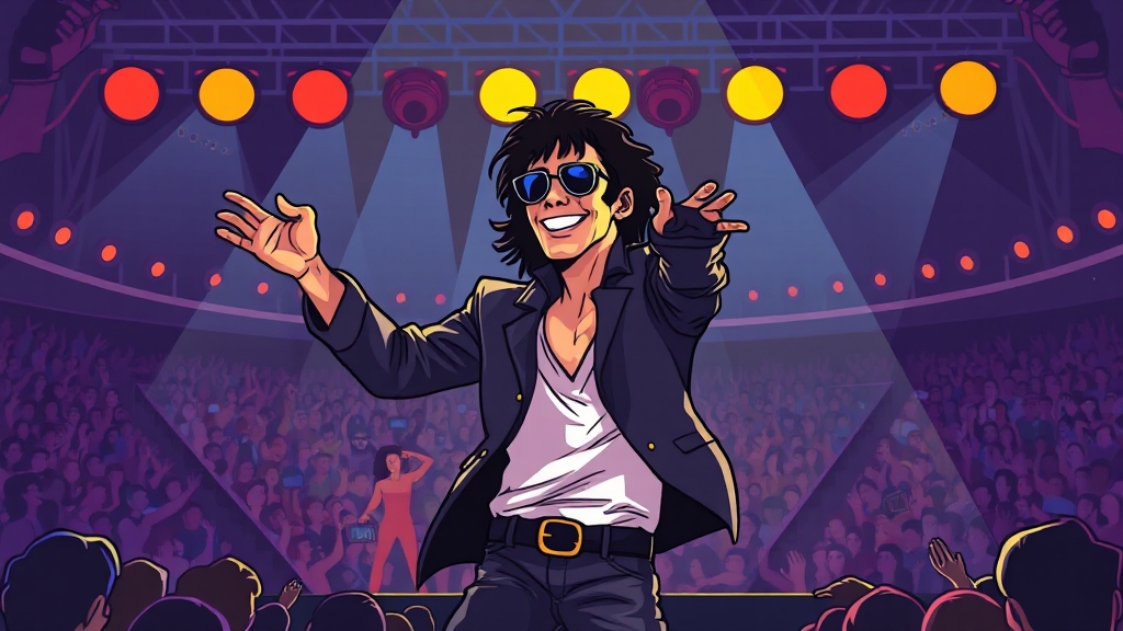 마이클 잭슨, 그는 누구인가 (cartoon 스타일)