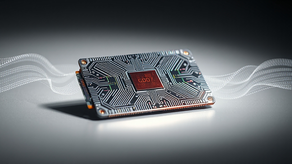 GDDR7 기술, 왜 주목해야 할까? (realistic 스타일)