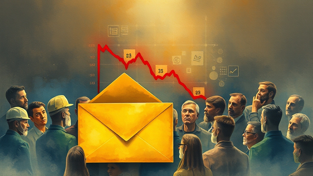 경제, 주식시장에 미치는 영향 (watercolor 스타일)