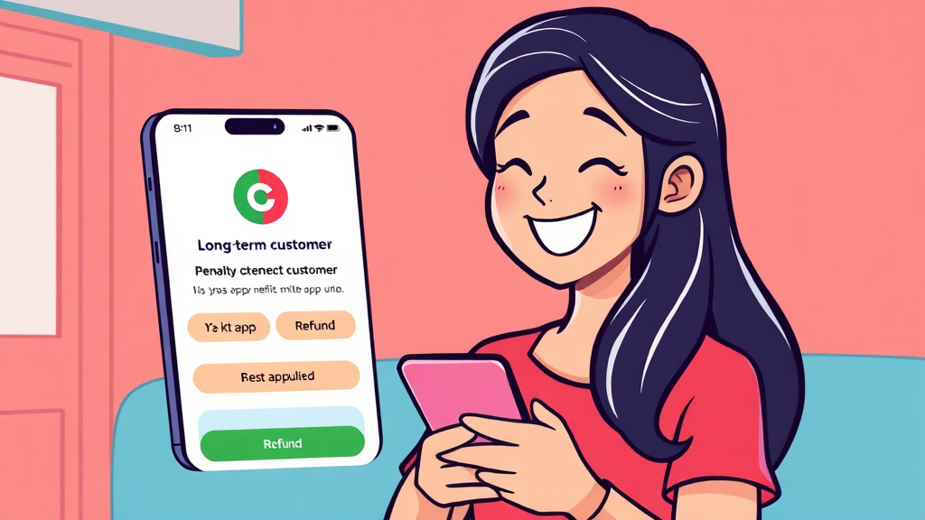 위약금 발생 시 확인 사항 및 대처법 (cartoon 스타일)