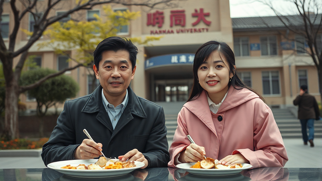 추억의 맛집, 진앤키노 (realistic 스타일)