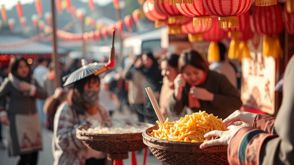 축제, 왜 가야 할까? (realistic 스타일)