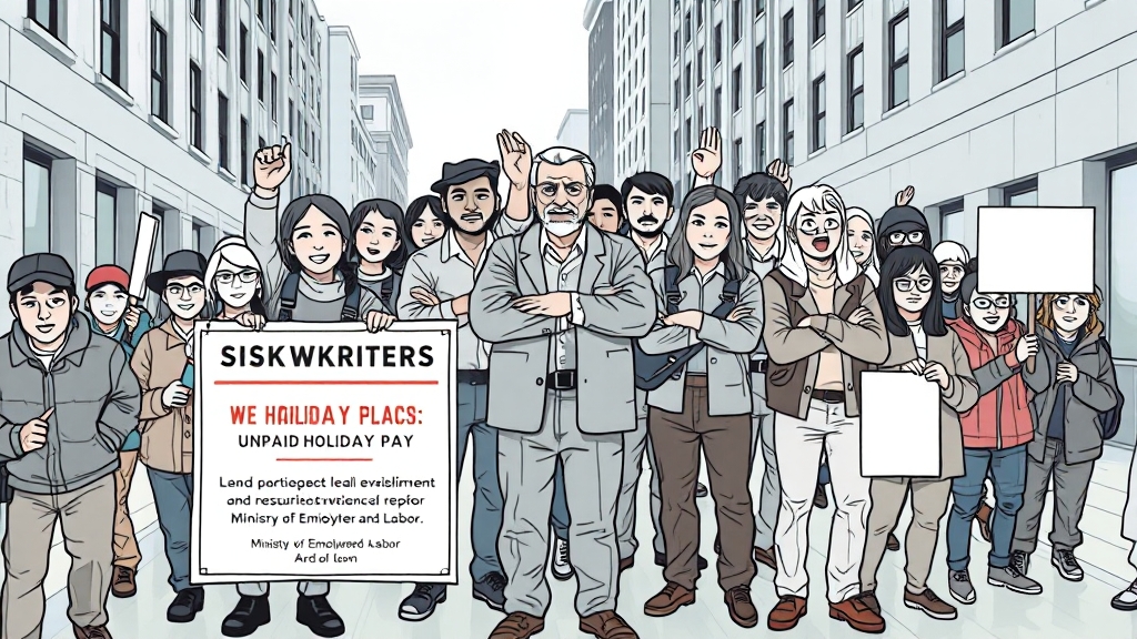 주휴수당 미지급, 어떻게 대처해야 할까요? (illustration 스타일)