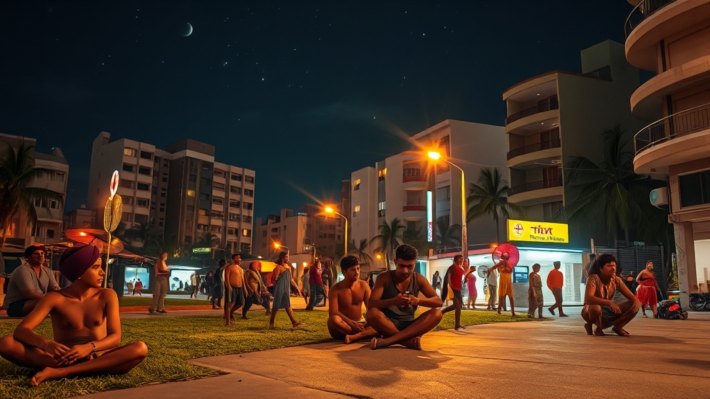 열대야 극복을 위한 숙면 가이드와 건강 관리법 (2025 최신) 2 열대야, 왜 생기는 걸까? (realistic 스타일)