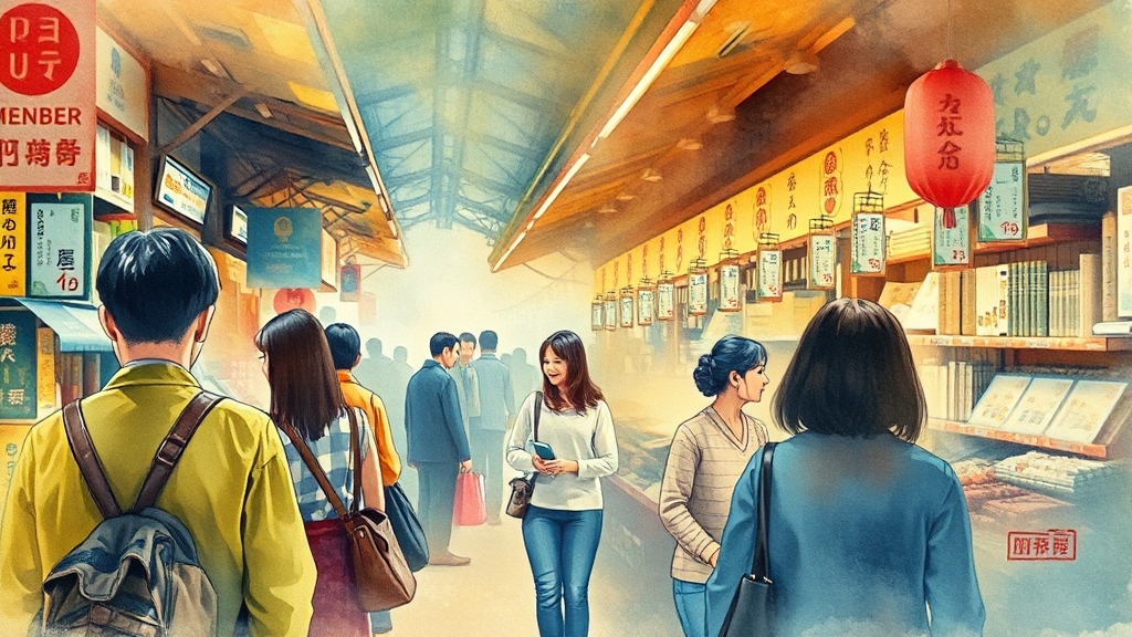 온누리 상품권 사용처 확인 방법 (watercolor 스타일)