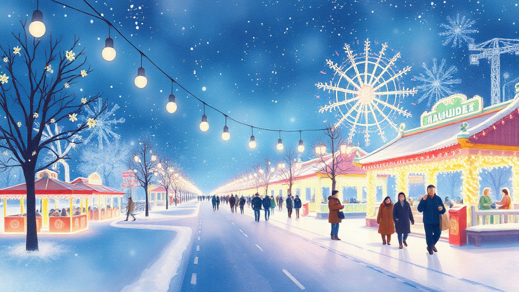 주차 정보 & 편의시설 (watercolor 스타일)