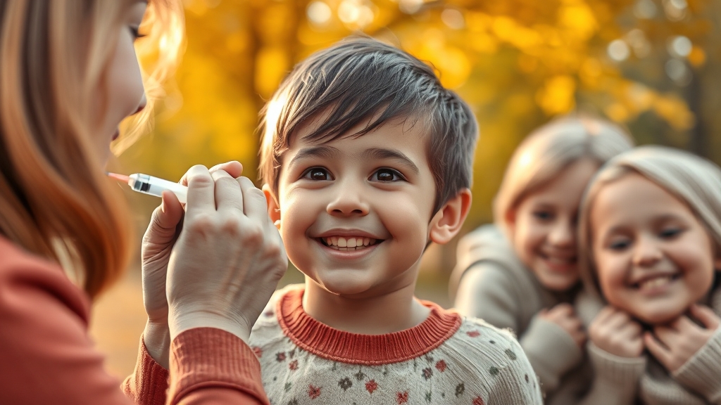 독감 예방접종, 왜 필요할까? (realistic 스타일)