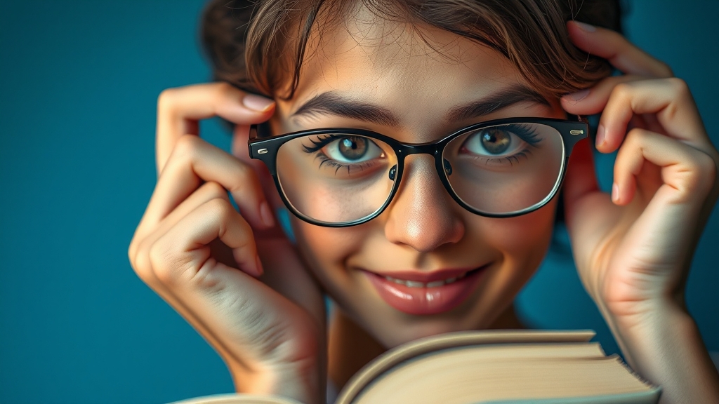 시력교정술 선택, 신중하게! (realistic 스타일)