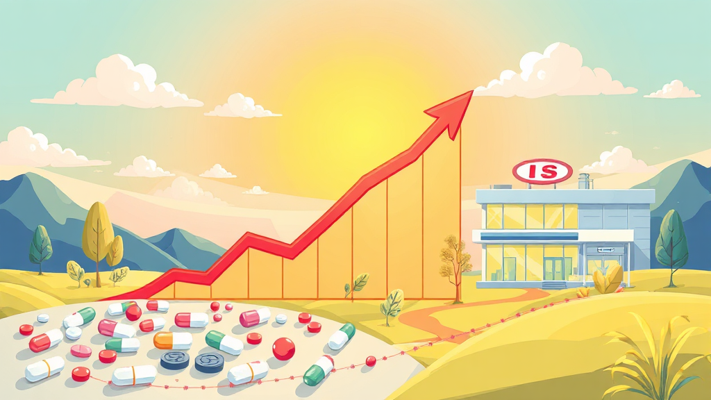 실적 개선, 흑자 전환 성공? (cartoon 스타일)