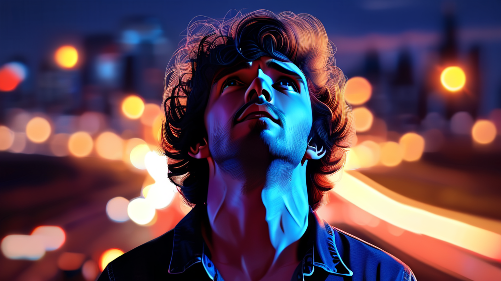 잠 못 드는 밤, 불면증과 새벽 각성의 원인 (realistic 스타일)