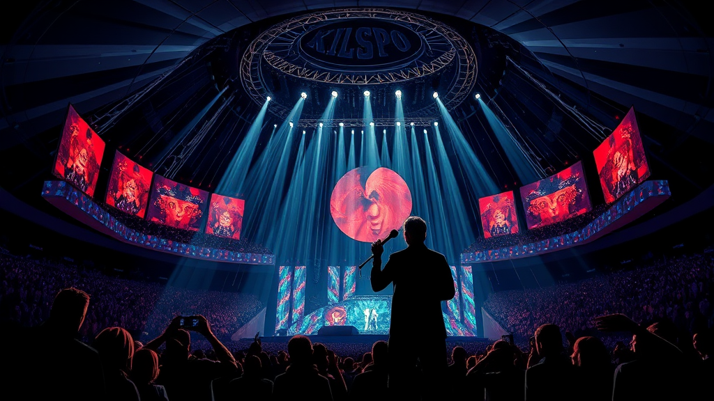 임재범 은퇴 발표 (illustration 스타일)