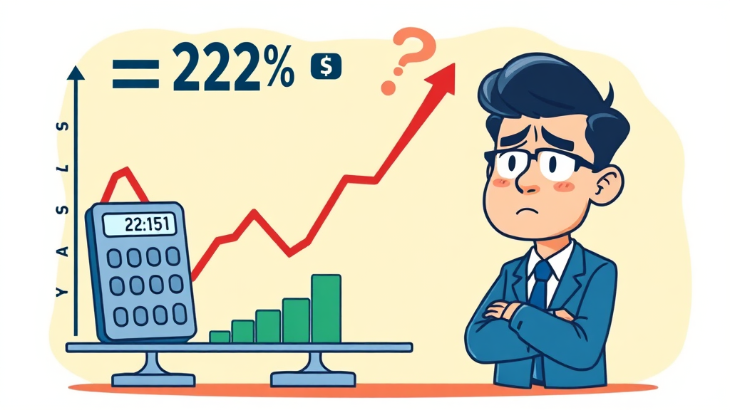양도세 계산 방법 (사례 포함) (cartoon 스타일)