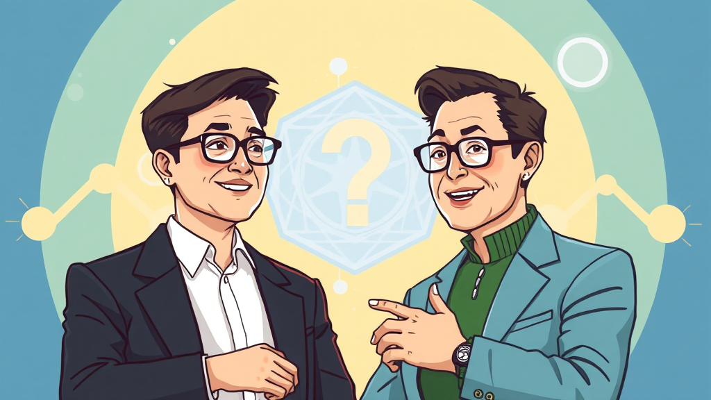 기업 및 투자 정보 (cartoon 스타일)