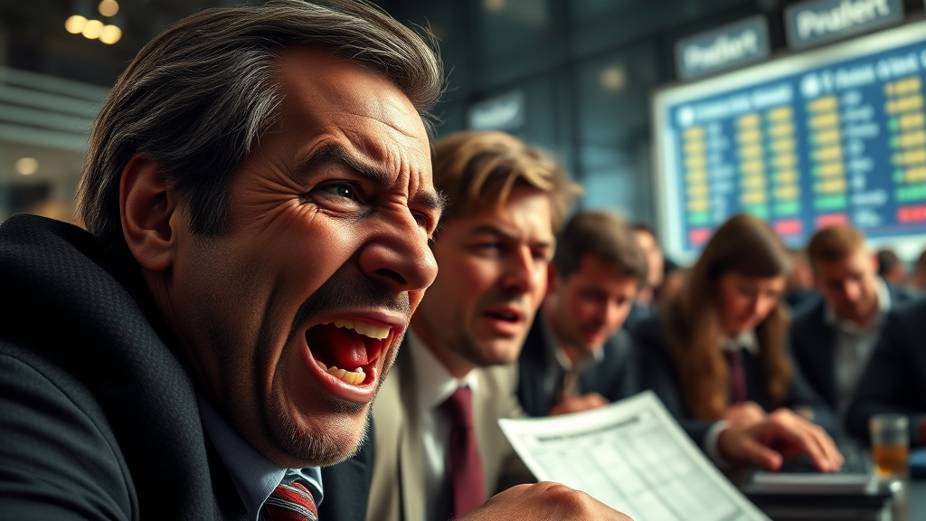 반대매매, 왜 발생하며 어떻게 막을 수 있을까? (realistic 스타일)