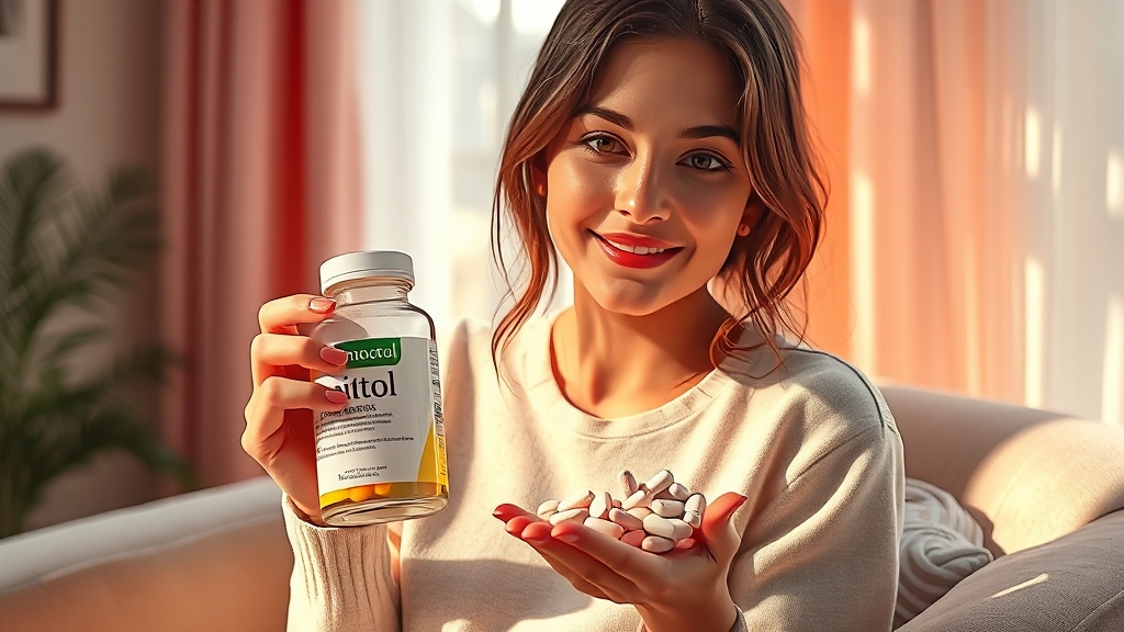 이노시톨 종류 & 선택 가이드 (realistic 스타일)