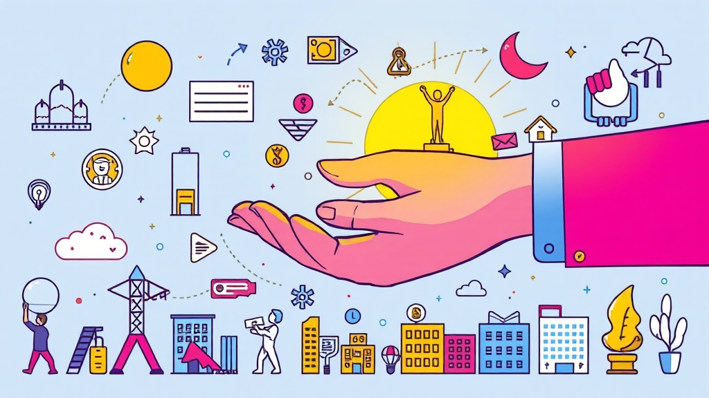 고용지원금, 무엇일까요? (illustration 스타일)