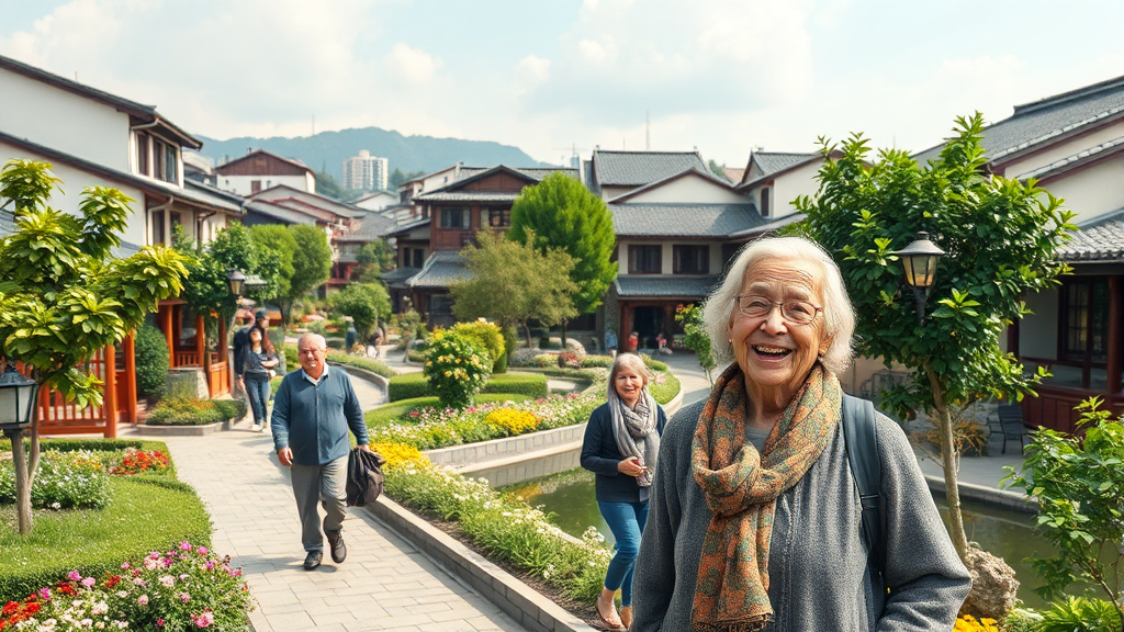 위치 및 주변 환경 비교 (realistic 스타일)
