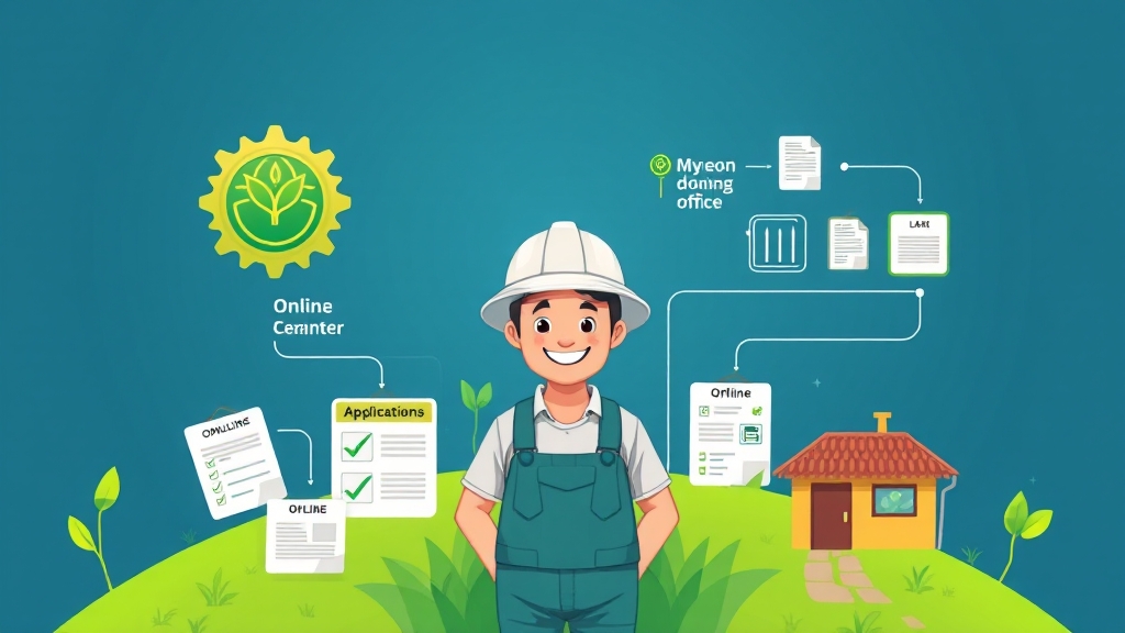 등록 절차: 어떻게 신청해야 할까? (cartoon 스타일)