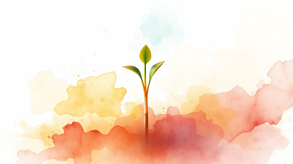 결론 (watercolor 스타일)