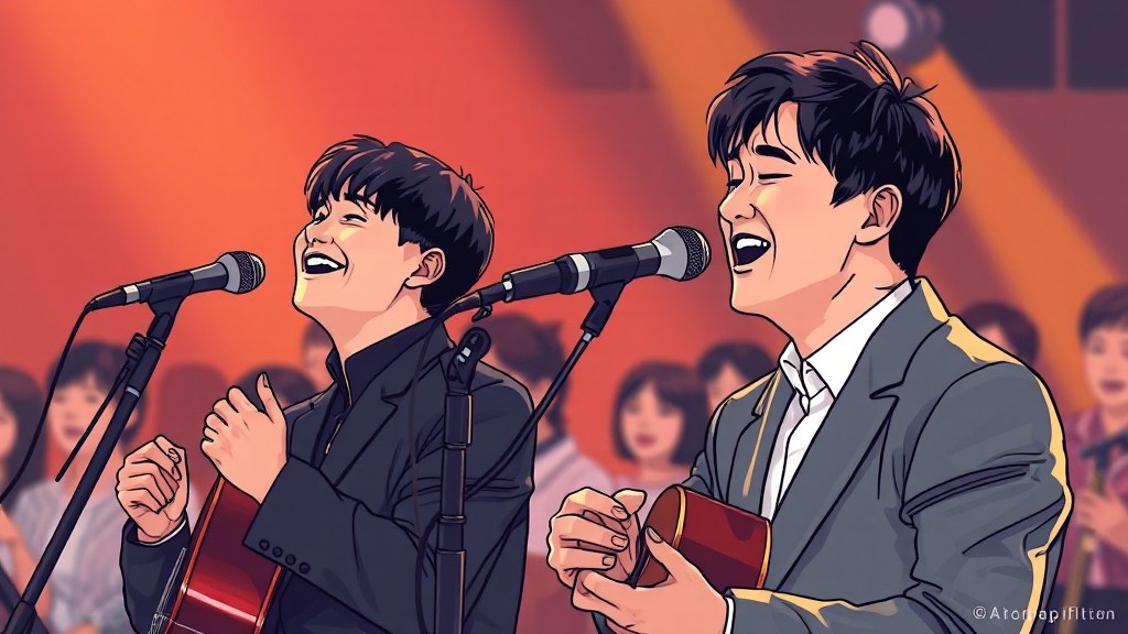 조용필과의 특별한 인연 (illustration 스타일)