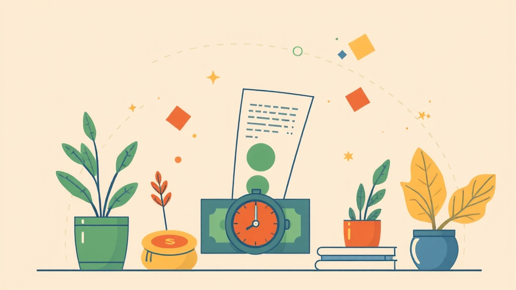 정기 vs 반기, 뭐가 다를까? (illustration 스타일)