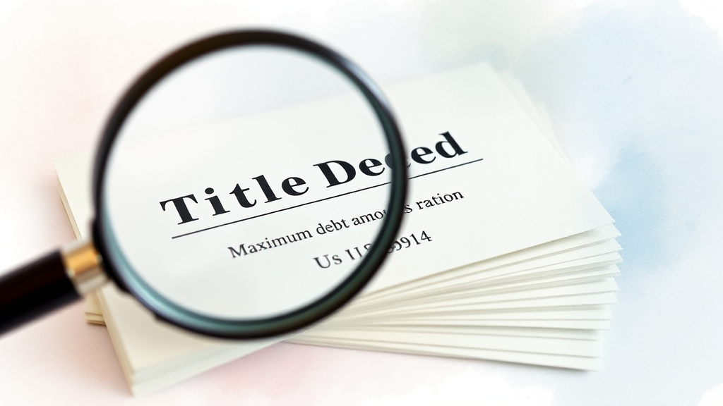 채권최고액, 어떻게 결정될까요? (watercolor 스타일)