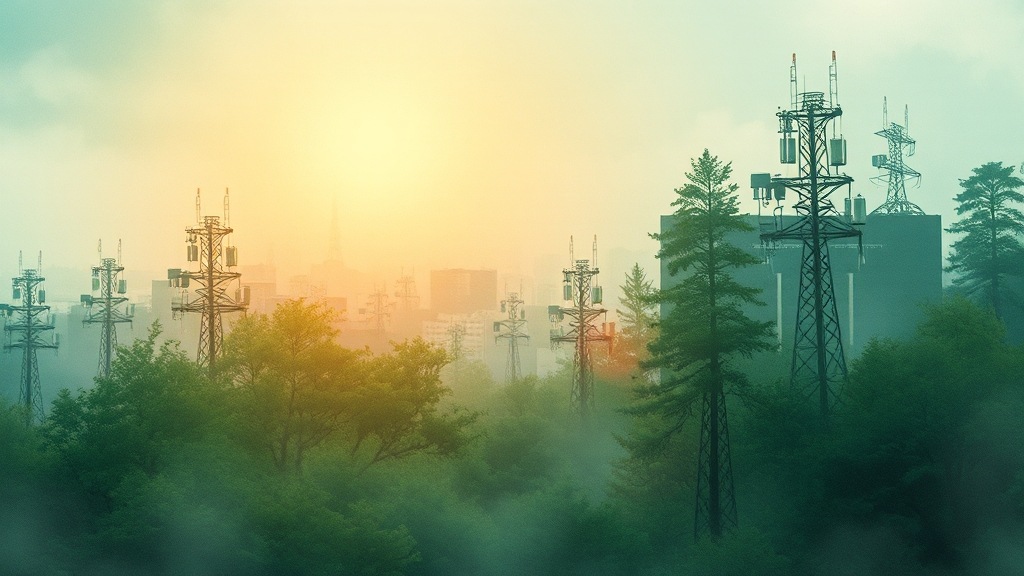 데이터센터, ESS 시장 확대의 핵심 (watercolor 스타일)