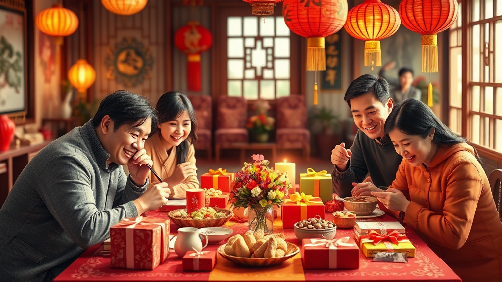 가격대별 선물 종류 & 특징 (realistic 스타일)