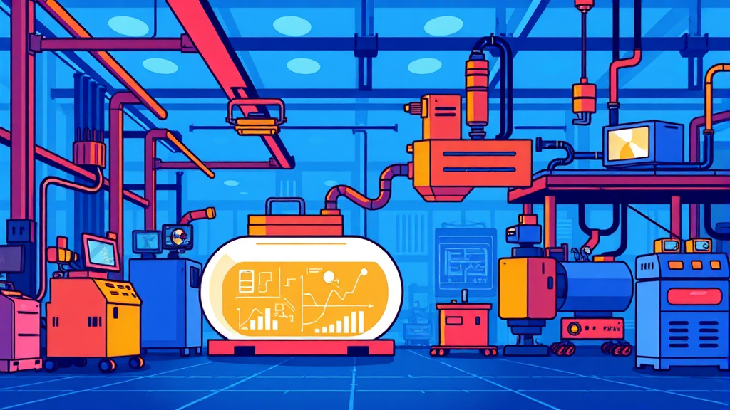 스마트팩토리란? (cartoon 스타일)