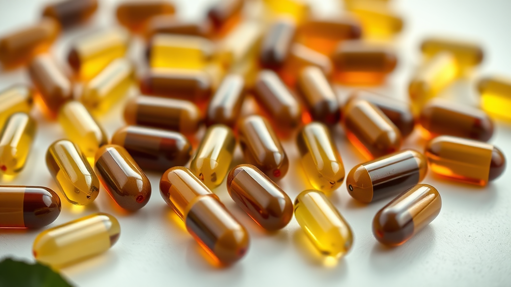 올리브오일 캡슐 섭취 후 실제 경험담 (realistic 스타일)