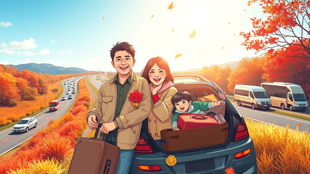 면제 효과: 교통비 절감 & 경제 활성화 (illustration 스타일)
