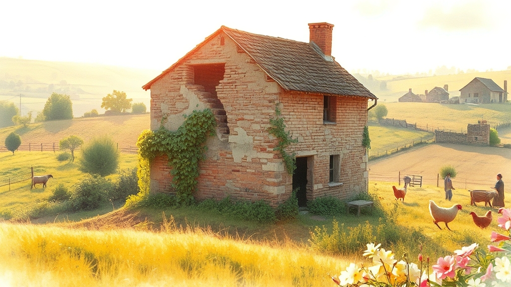 빈집은행, 왜 필요할까? (watercolor 스타일)