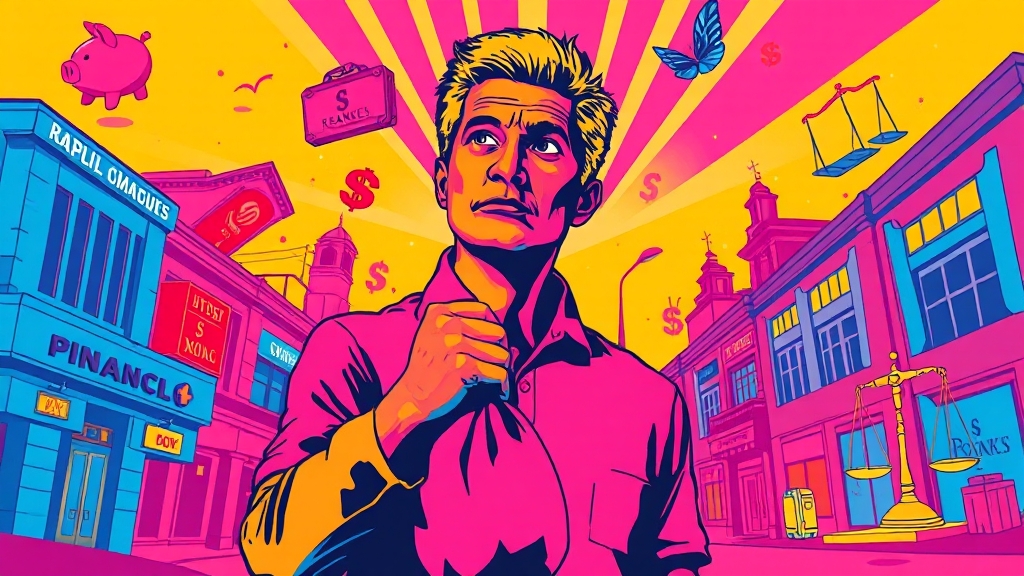 퇴직연금 중도인출 차이점 (popart 스타일)