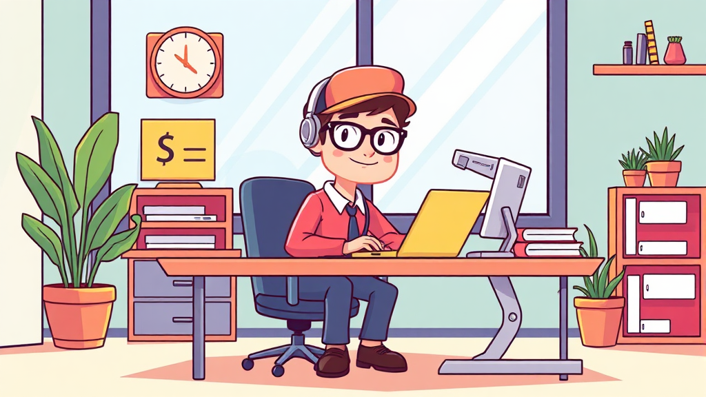 AI 부업, 왜 고민될까요? (cartoon 스타일)