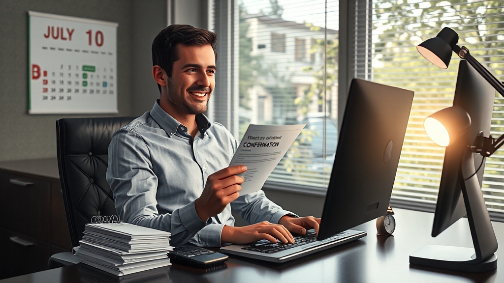 납부 및 환급 절차 완벽 정리 (realistic 스타일)