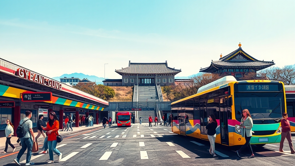 교통 & 주차 정보 (popart 스타일)