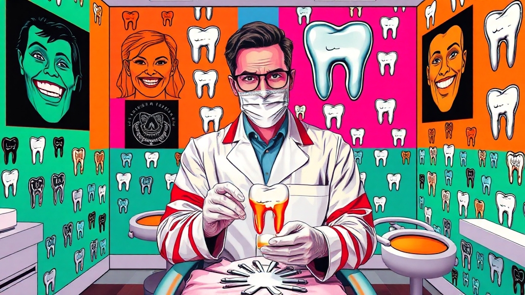 임플란트란 무엇일까요? (popart 스타일)