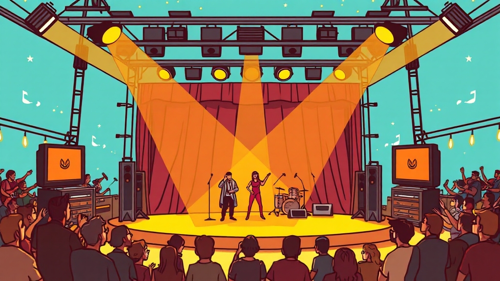 티켓 예매 정보: 가격, 일정, 좌석 (cartoon 스타일)