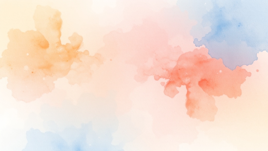 마무리 (watercolor 스타일)