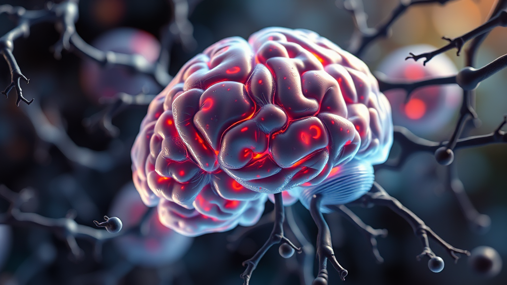 포스파티딜세린, 뇌의 숨은 조력자 (realistic 스타일)