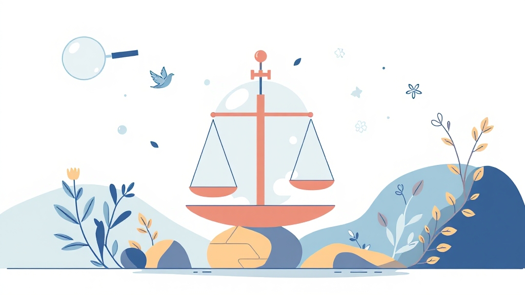 투자 전략 및 리스크 관리 (illustration 스타일)