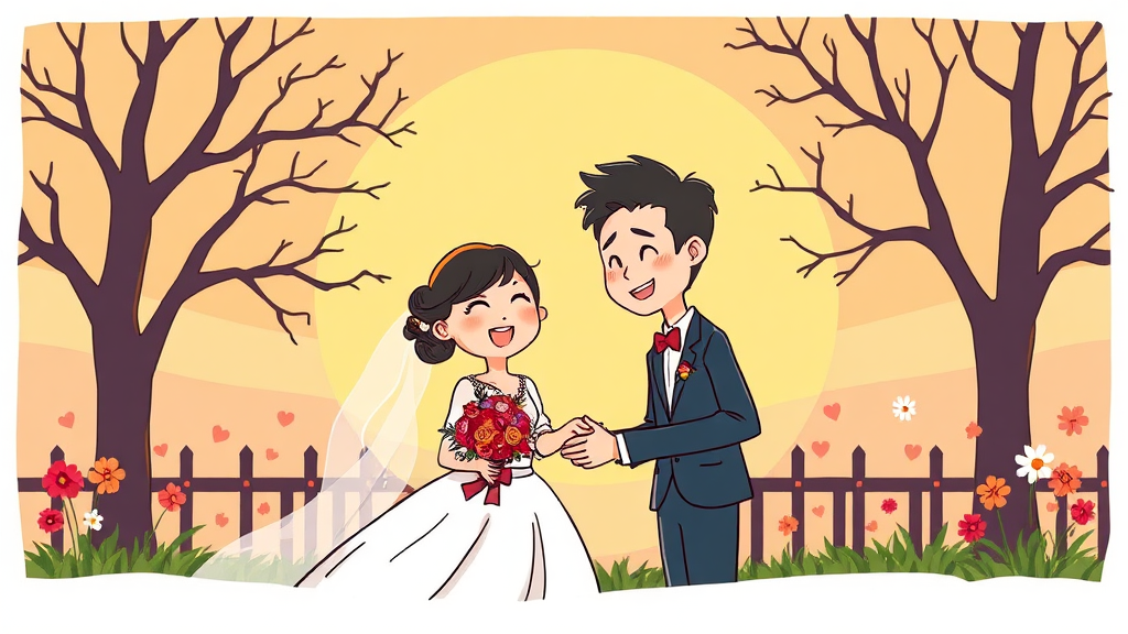 축복과 관심 집중 (cartoon 스타일)