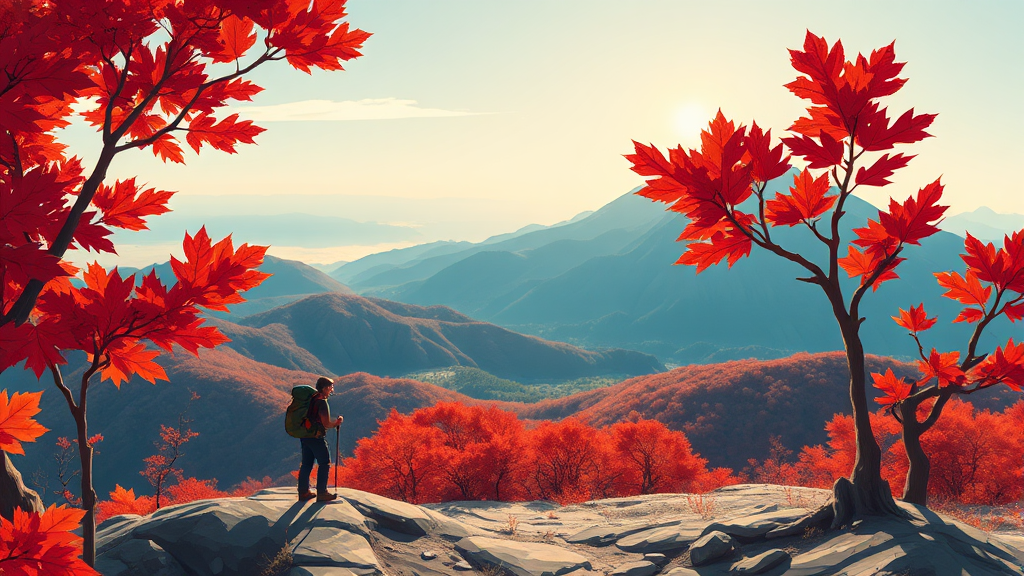 유달산 소개 (cartoon 스타일)