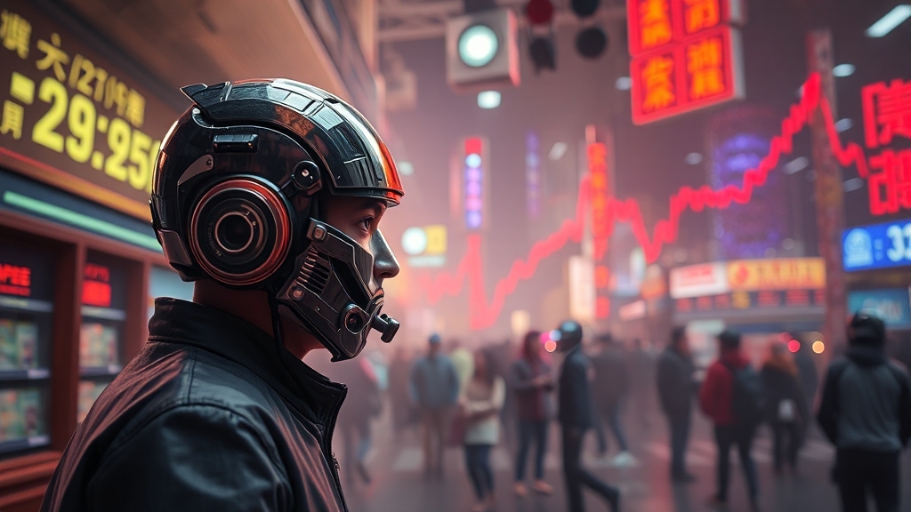 주가 하락 원인 및 손실 규모 (realistic 스타일)