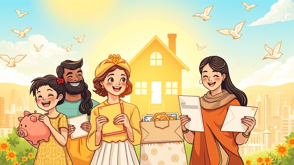 기준중위소득, 복지 혜택의 기준 (illustration 스타일)