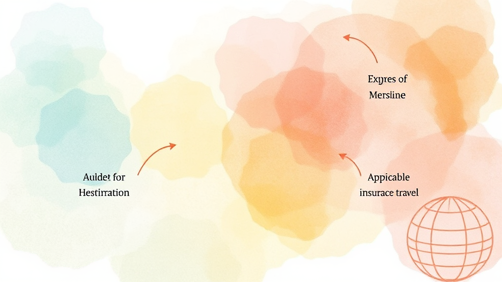 나에게 맞는 해외여행보험 상품 선택 가이드 (watercolor 스타일)